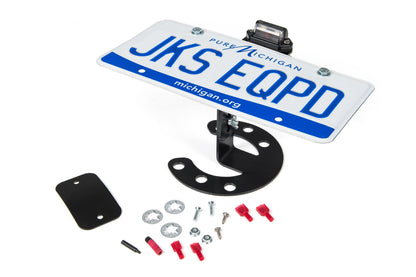 JKS MANUFACTURING | Spare Tire License Plate Mount | Select Jeep Models | JKS8211 - product image 2