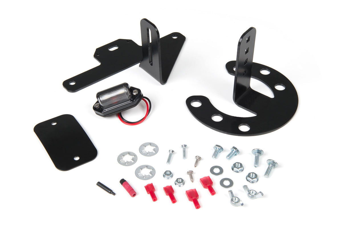 JKS MANUFACTURING | Spare Tire License Plate Mount | Select Jeep Models | JKS8211 - product image 3