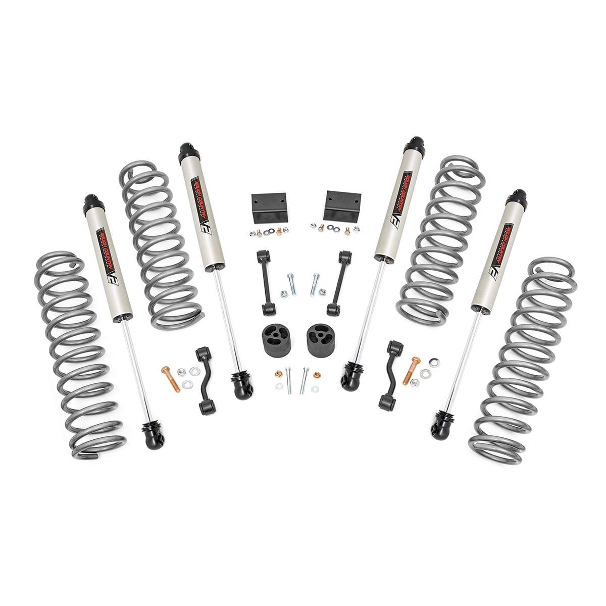 ROUGH COUNTRY 2.5 Inch Lift Kit | Coils | V2 | Jeep Wrangler Unlimited 4WD (2018-2023) | 67770