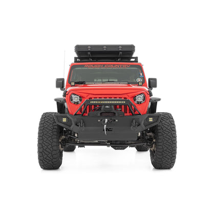 ROUGH COUNTRY RCS10660 10660 Front Winch Bumper Jeep Wrangler/Gladiator
