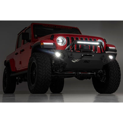 ROUGH COUNTRY RCS10660 10660 Front Winch Bumper Jeep Wrangler/Gladiator