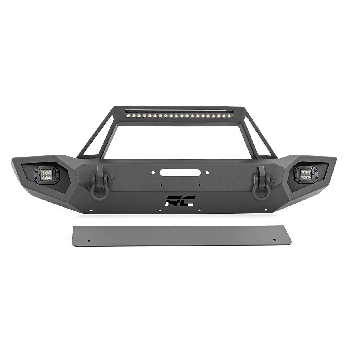 ROUGH COUNTRY RCS10660 10660 Front Winch Bumper Jeep Wrangler/Gladiator