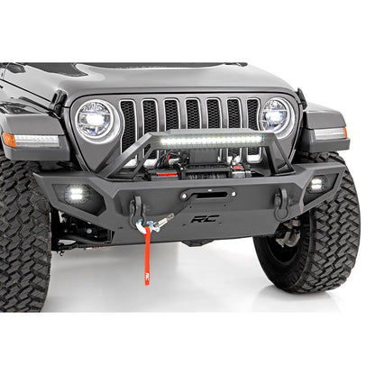 ROUGH COUNTRY RCS10660 10660 Front Winch Bumper Jeep Wrangler/Gladiator