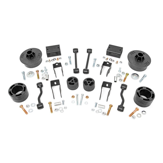 ROUGH COUNTRY 2.5 Inch Lift Kit | Spacers | Jeep Wrangler JL (18-23)/Wrangler Unlimited (18-23)  | 67700