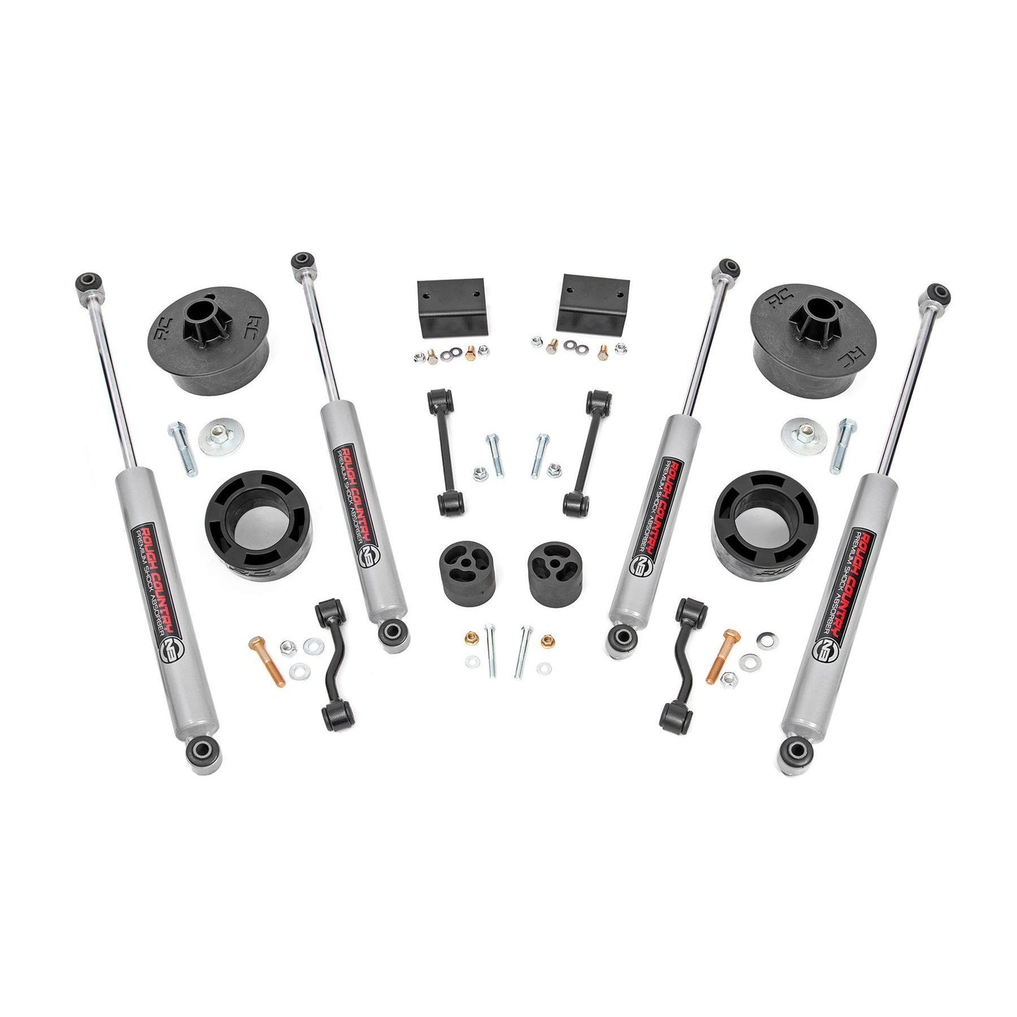 ROUGH COUNTRY 2.5 Inch Lift Kit | Spacers | N3 | Jeep Wrangler JL/Wrangler Unlimited (24-25) | 79430