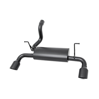 ROUGH COUNTRY Performance Exhaust | Dual Outlet | Jeep Wrangler JL (18-25)/Wrangler Unlimited (18-25)  | 96003