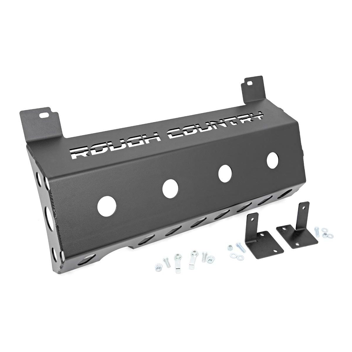 ROUGH COUNTRY Skid Plate | Muffler | Jeep Wrangler JL/Wrangler Unlimited 4WD (2018-2025) | 10599