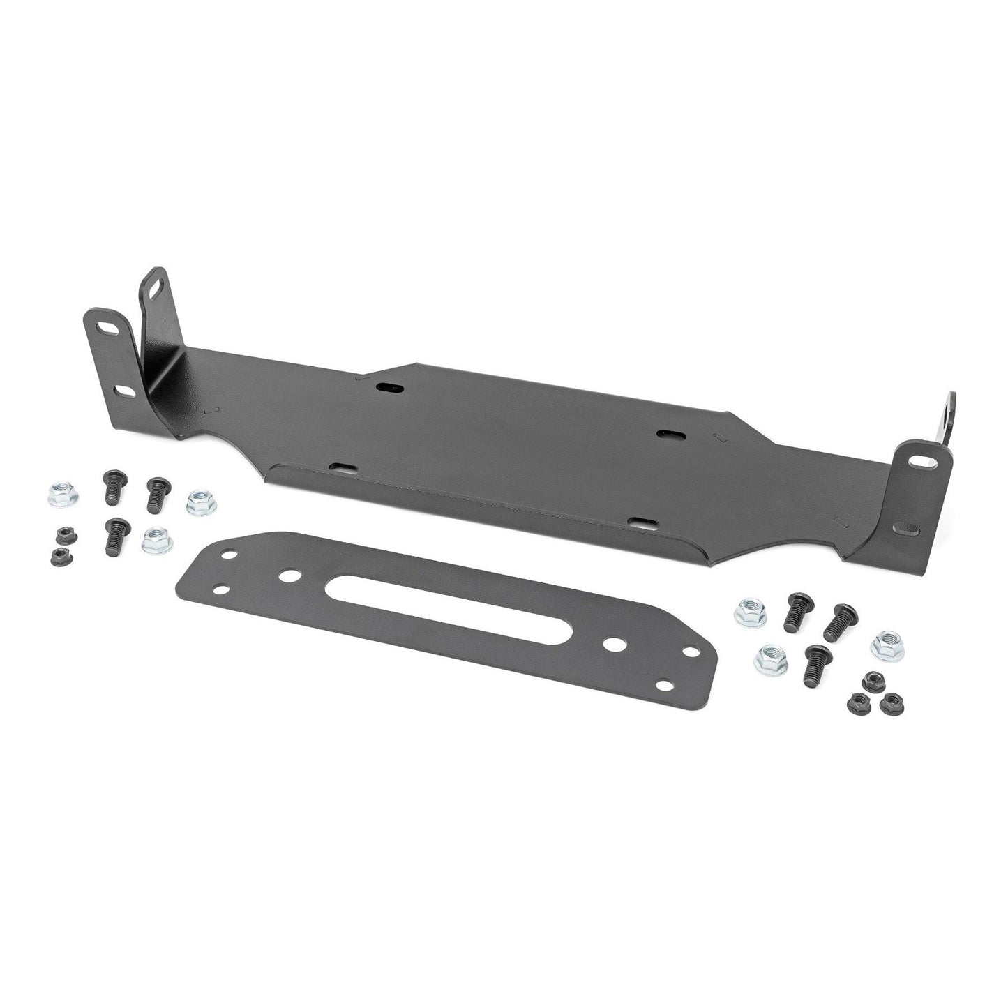 ROUGH COUNTRY Winch Mounting Plate | Modular Steel OE Bumper | Jeep Gladiator JT/Wrangler JL (18-25) | 10652