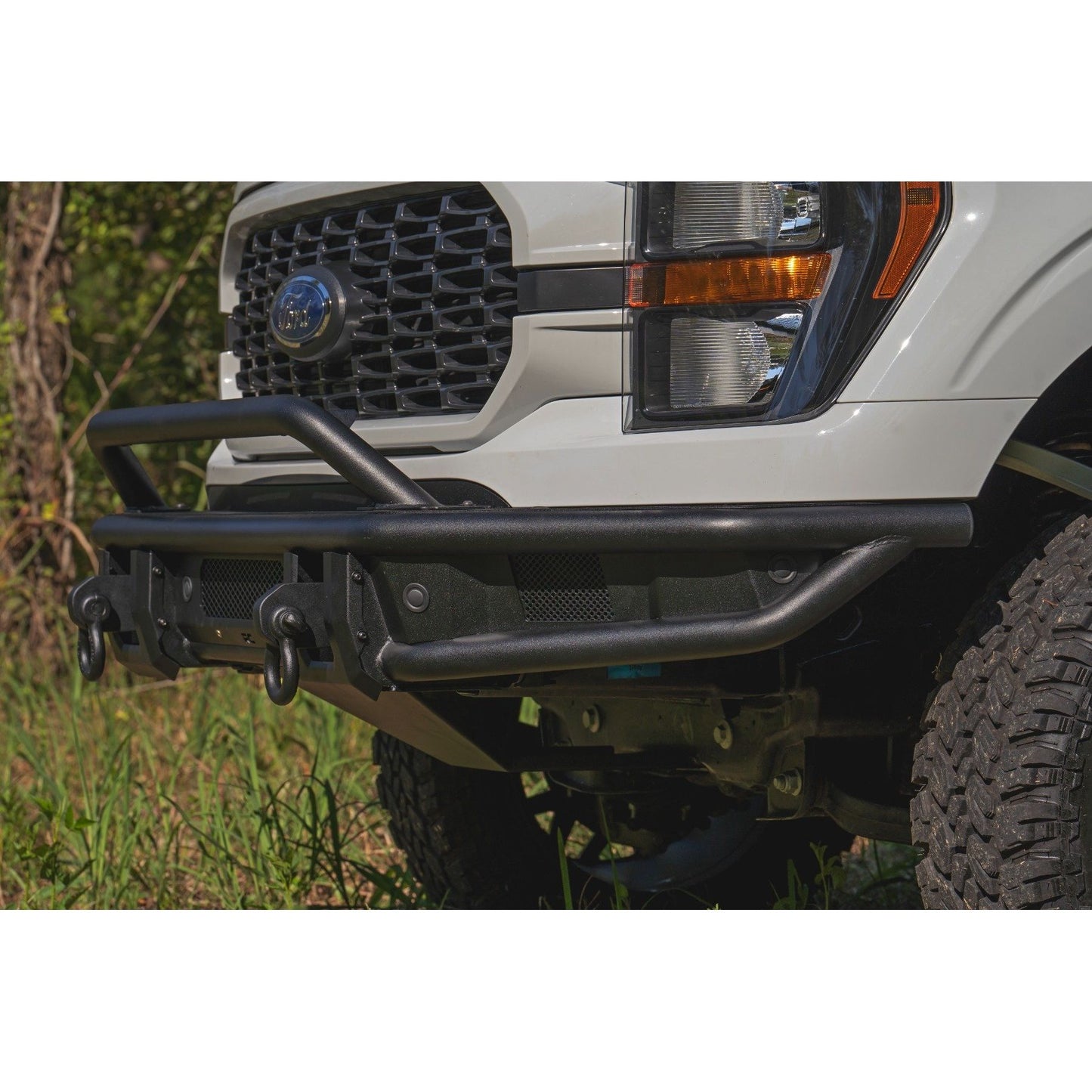 ROUGH COUNTRY Front Bumper | Tubular | Ford F-150 2WD/4WD (2021-2023) | 51216