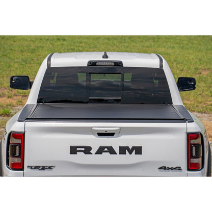 ROUGH COUNTRY Hard Roll Up Bed Cover | 5'7" Bed | Ram 1500 (19-25)/1500 TRX (21-24) | 50320550