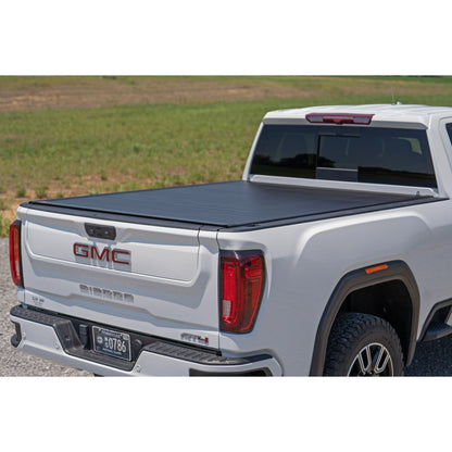 ROUGH COUNTRY Hard Roll Up Bed Cover | 6'9" Bed | Chevy/GMC  Silverado/Sierra 2500HD/3500HD (20-25) | 50120651