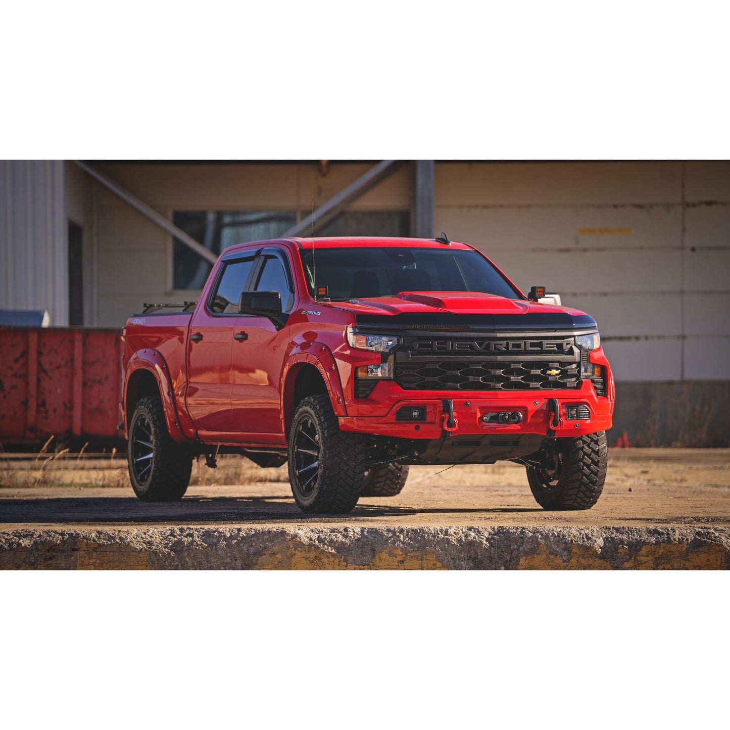 ROUGH COUNTRY | Hood Protector  Chevy Silverado 1500 2WD/4WD (2019-2026) | HP10010