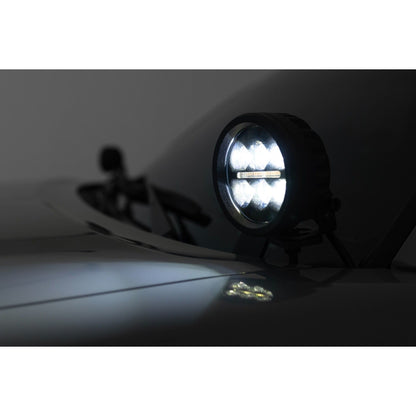 ROUGH COUNTRY LED Light Kit | Ditch Mount | 2" Black Pair | Amber DRL | Toyota Tacoma (16-23) | 71083