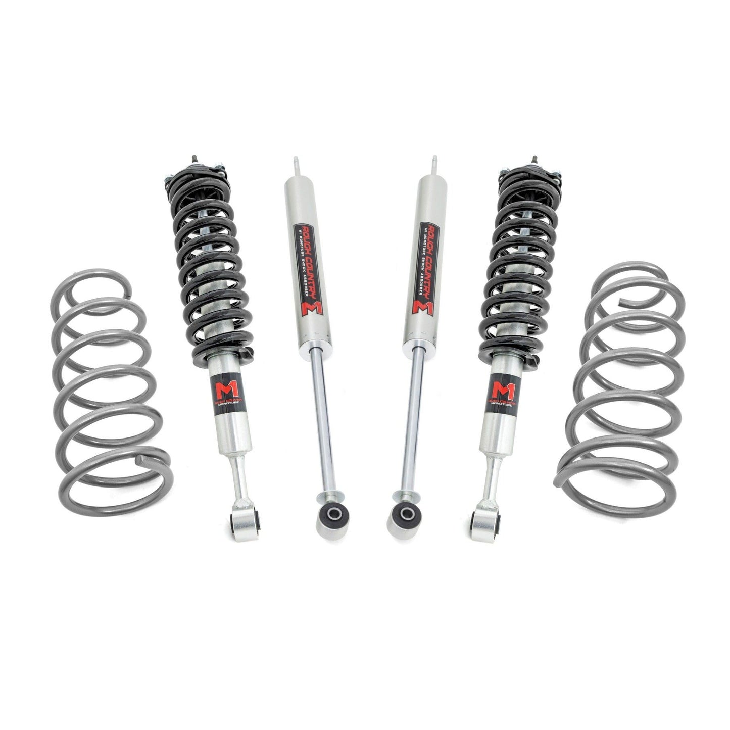 ROUGH COUNTRY 2 Inch Lift Kit | RR Coils | M1 Struts | Toyota 4Runner 4WD (2010-2024) | 76744