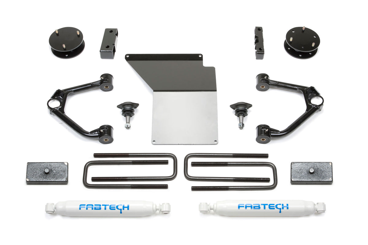 FABTECH | 3" Ball Joint UCA Lift Kit w/ Rear Performance Shocks | Chevy Silverado / Gmc Sierra | K1059 — product image 1