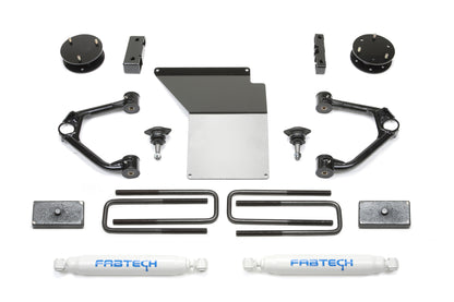 FABTECH | 3" Ball Joint UCA Lift Kit w/ Rear Performance Shocks | Chevy Silverado / Gmc Sierra | K1070 — product image 1