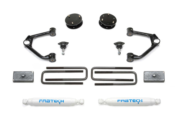 FABTECH | 3" Ball Joint UCA Lift Kit | Chevy Silverado / Gmc Sierra | K1126/K1126M