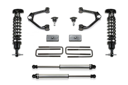 FABTECH | 3" Ball Joint UCA Lift Kit w/ Front Dirt Logic 2.5 Coilovers & Rear Dirt Logic 2.25 Shocks | Chevy Silverado / Gmc Sierra | K1126DL — product image 1