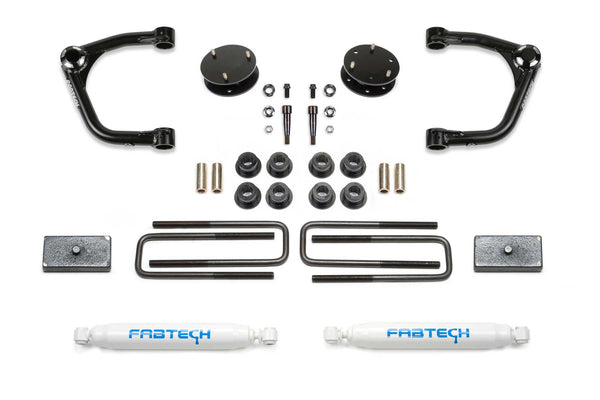 FABTECH | 3" Uniball UCA Lift Kit | Chevy Silverado / Gmc Sierra | K1129/K1129M