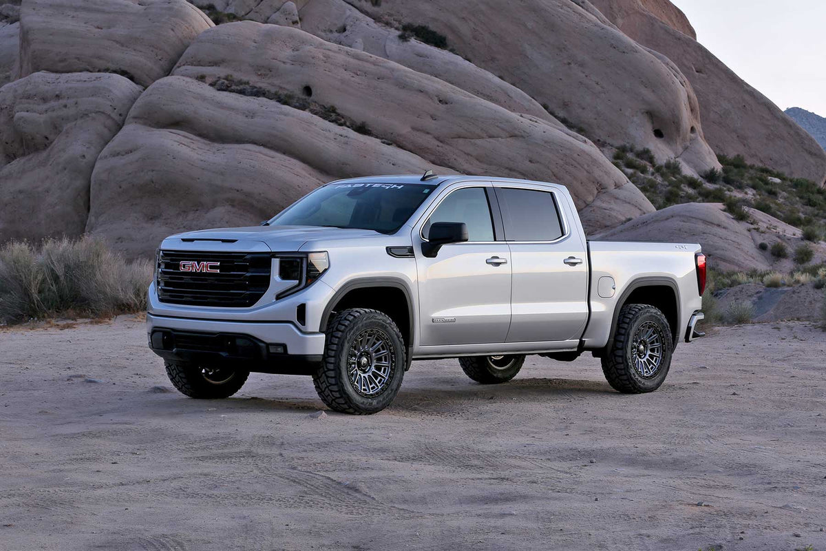 FABTECH | 3" Ball Joint UCA Lift Kit – Front Dirt Logic 2.5 Coilovers & Rear Dirt Logic 2.25 Shocks | Chevy Silverado / Gmc Sierra | K1189DL — product image 2