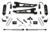 FABTECH | 4" Radius Arm System w/ Front Dirt Logic 4.0 Resi Coilovers & Rear DIrt Logic 2.25 Shocks | Ford F250 / Ford F350 | K2227DL