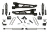 FABTECH | 6" Radius Arm System w/ Front Dirt Logic 2.5 Resi Coilovers & Rear DIrt Logic 2.25 Shocks | Ford F250 / Ford F350 | K2243DL