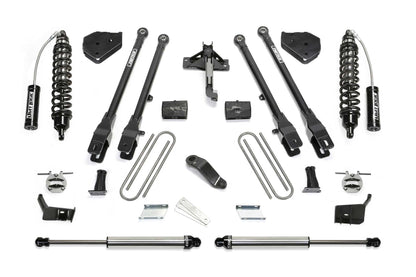 FABTECH | 6" 4 Link System w/ Front Dirt Logic 2.5 Resi Coilovers & Rear Dirt Logic 2.25 Shocks | Ford F250 / Ford F350 | K2244DL — product image 1