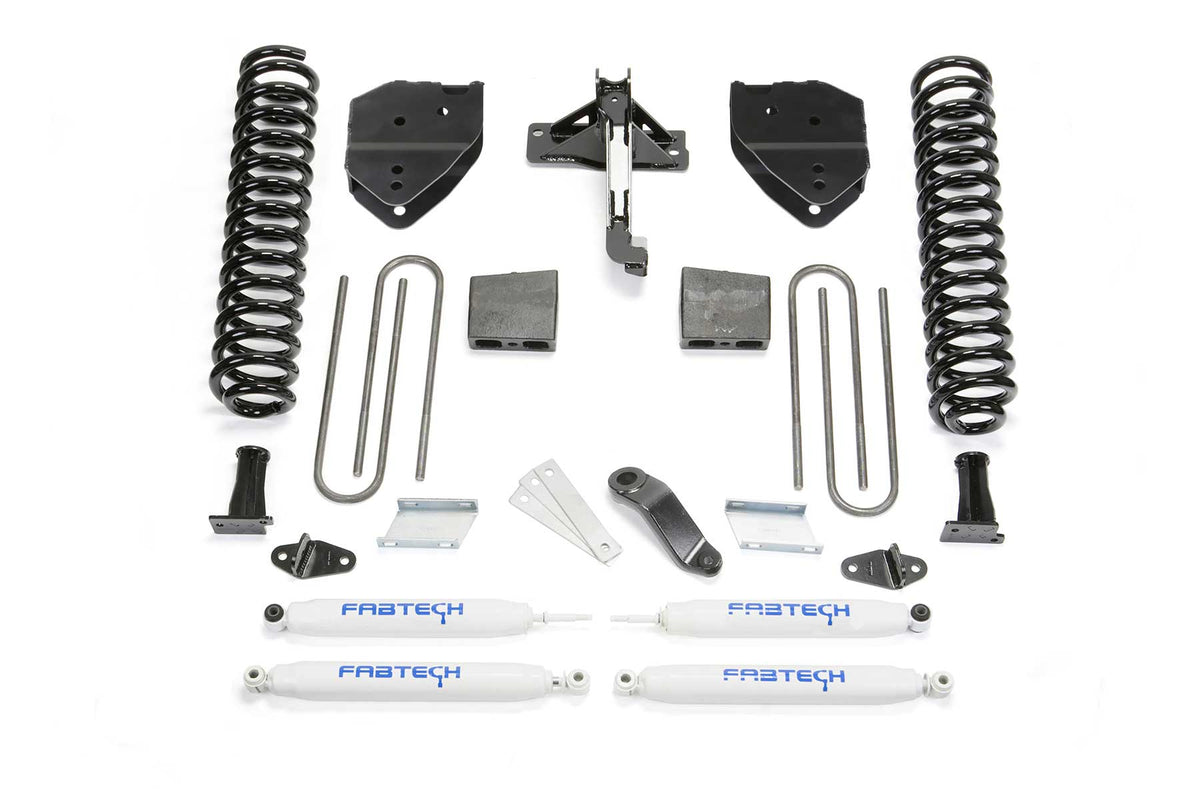 FABTECH | 6" Basic System w/ Performance Shocks | Ford F250 / Ford F350 | K2255 — product image 1