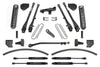 FABTECH | 8" 4 Link System w/ Stealth Shocks | Ford F250 / Ford F350 | K2266M