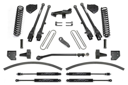 FABTECH | 8" 4 Link System w/ Stealth Shocks | Ford F250 / Ford F350 | K2266M — product image 1