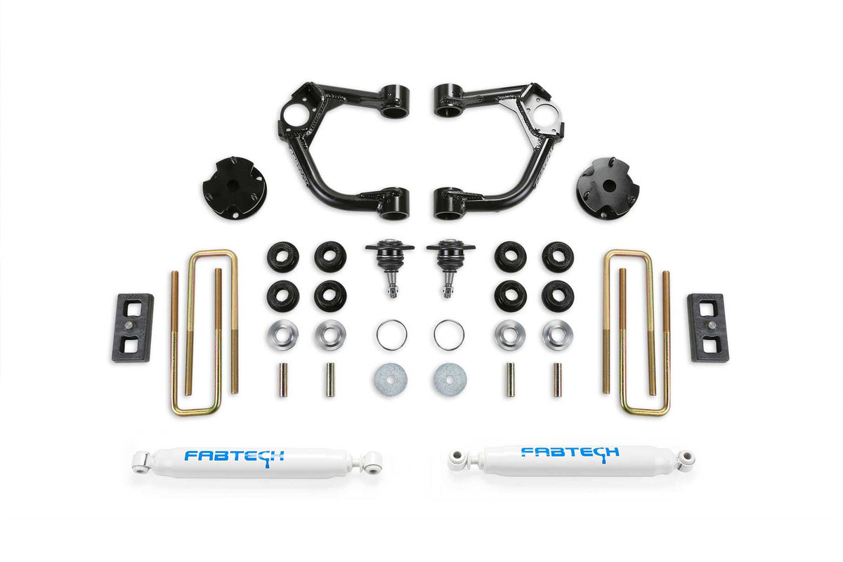 FABTECH | 3.5" Ball Joint UCA System w/Rear Performance Shocks | Ford Ranger | K2322 — product image 1