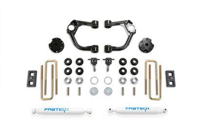 FABTECH | 3.5" Ball Joint UCA System w/Rear Performance Shocks | Ford Ranger | K2322 — product image 1
