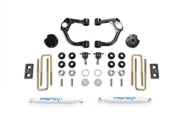 FABTECH | 3.5" Ball Joint UCA System w/Rear Performance Shocks | Ford Ranger | K2322