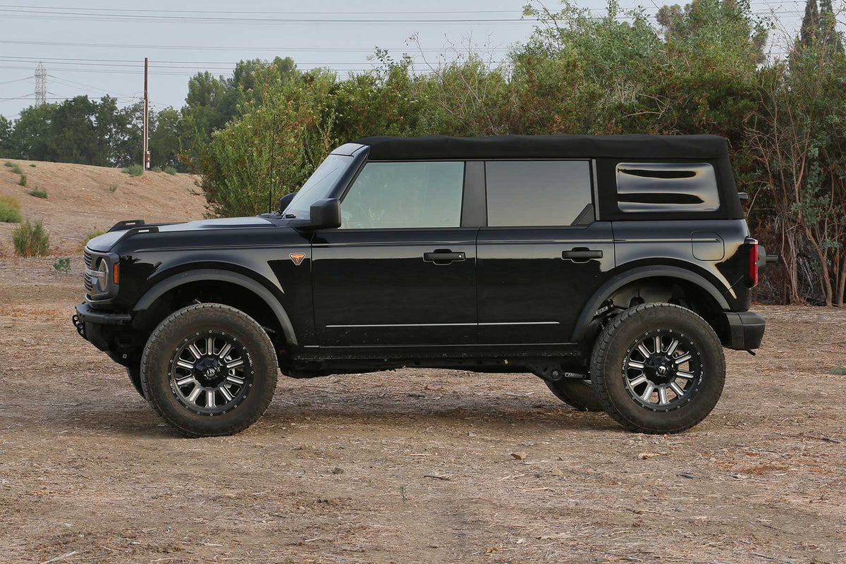 FABTECH | 3" Uniball UCA Lift Kit – Front Dirt Logic 2.5 Resi Coilovers & Rear Dirt Logic Resi Coilovers | Ford Bronco | K2378DL — product image 3