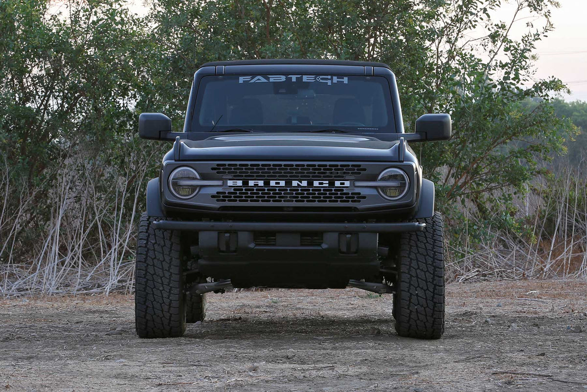 FABTECH | 3" Uniball UCA Lift Kit – Front Dirt Logic 2.5 Resi Coilovers & Rear Dirt Logic Resi Coilovers | Ford Bronco | K2378DL — product image 4