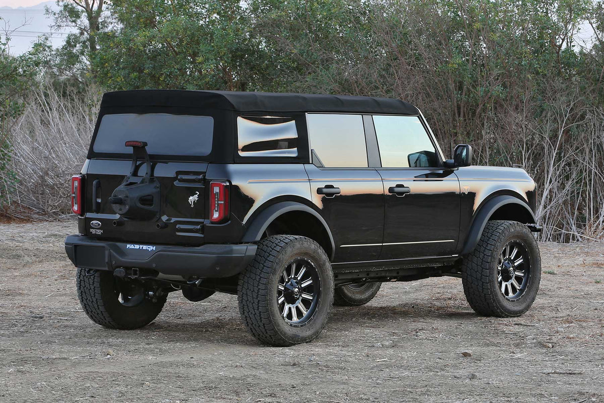 FABTECH | 3" Uniball UCA Lift Kit – Front Dirt Logic 2.5 Resi Coilovers & Rear Dirt Logic Resi Coilovers | Ford Bronco | K2378DL — product image 5