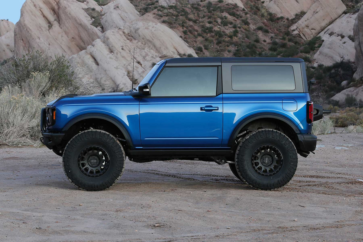 FABTECH | 3" Uniball UCA Lift Kit – Front Dirt Logic 2.5 Resi Coilovers & Rear Dirt Logic Resi Coilovers | Ford Bronco | K2389DL — product image 4