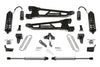 FABTECH | 4" Radius Arm Lift Kit – Front Dirt Logic 4.0 Resi Coilovers & Rear Dirt Logic 2.25 Shocks | Ford F250 / Ford F350 | K2408DL