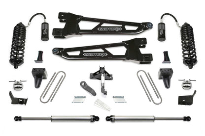 FABTECH | 4" Radius Arm Lift Kit – Front Dirt Logic 4.0 Resi Coilovers & Rear Dirt Logic 2.25 Shocks | Ford F250 / Ford F350 | K2408DL — product image 1