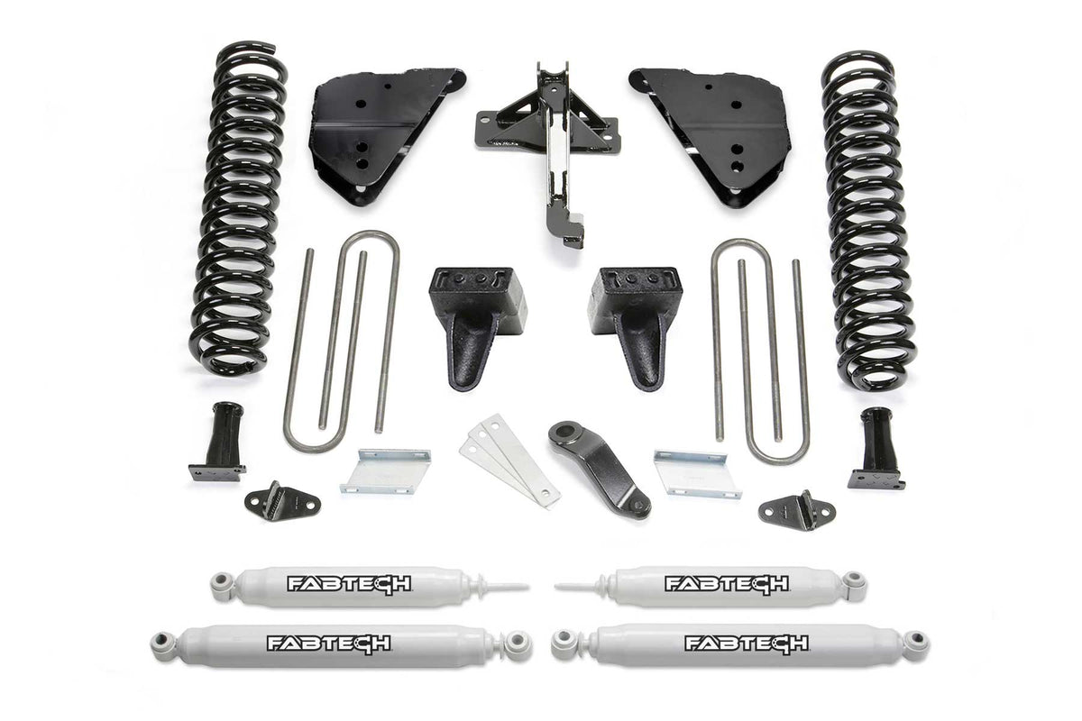 FABTECH | 6" Basic Lift Kit | Ford F250 / Ford F350 | K2412/K2412M/K2412DL — product image 1