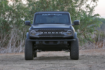 FABTECH | 4" Lift Kit – Front Dirt Logic 2.5 Resi Coilovers & Rear Dirt Logic Resi Coilovers | Ford Bronco | K2426DL — product image 3