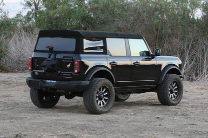 FABTECH | 4" Lift Kit – Front Dirt Logic 2.5 Resi Coilovers & Rear Dirt Logic Resi Coilovers | Ford Bronco | K2426DL — product image 2
