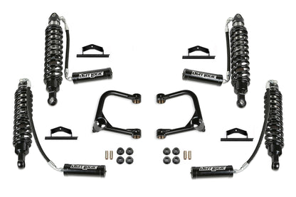 FABTECH | 4" Lift Kit – Front Dirt Logic 2.5 Resi Coilovers & Rear Dirt Logic Resi Coilovers | Ford Bronco | K2428DL — product image 1