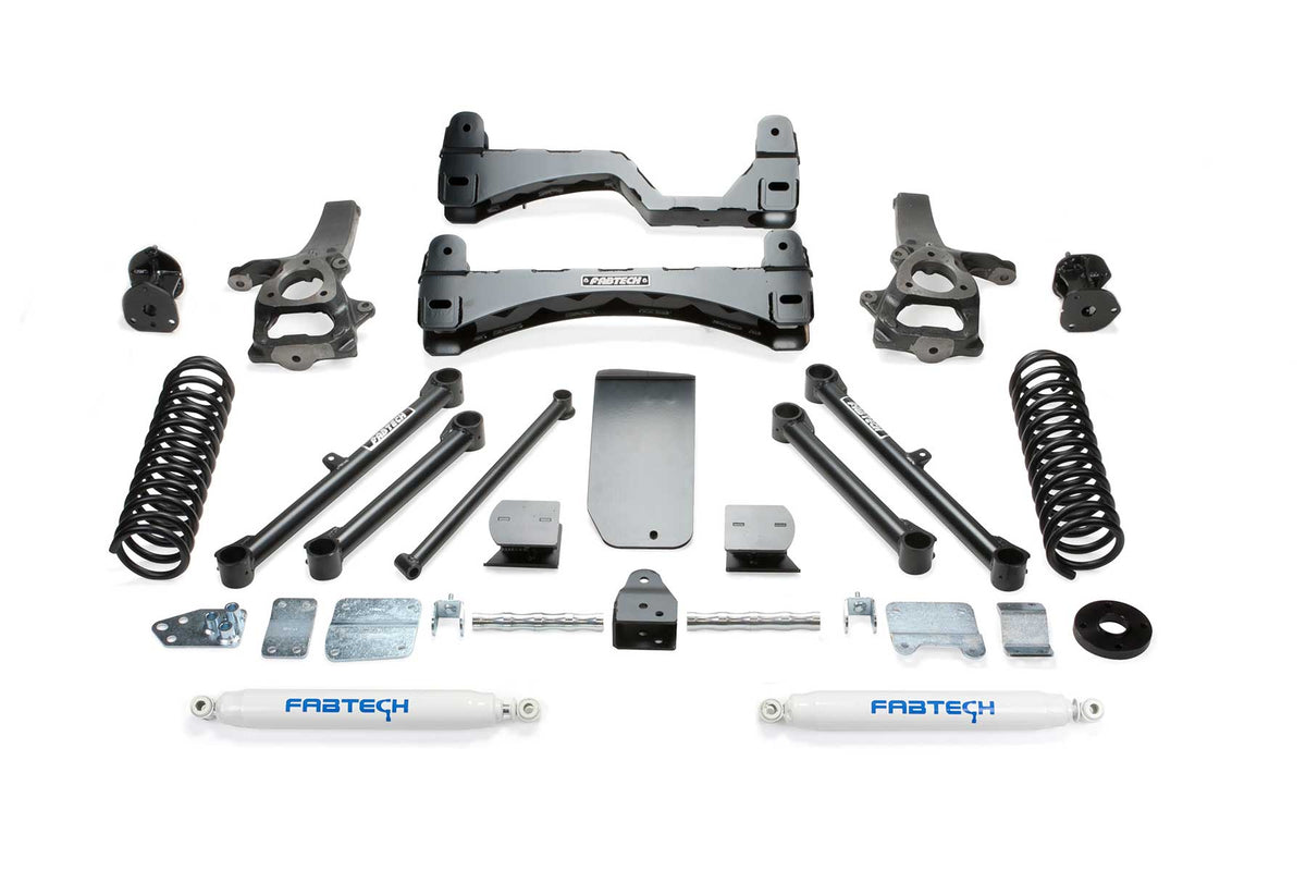 FABTECH | 6" Basic System w/ Rear Performance Shocks | Ram | K3055 — product image 1