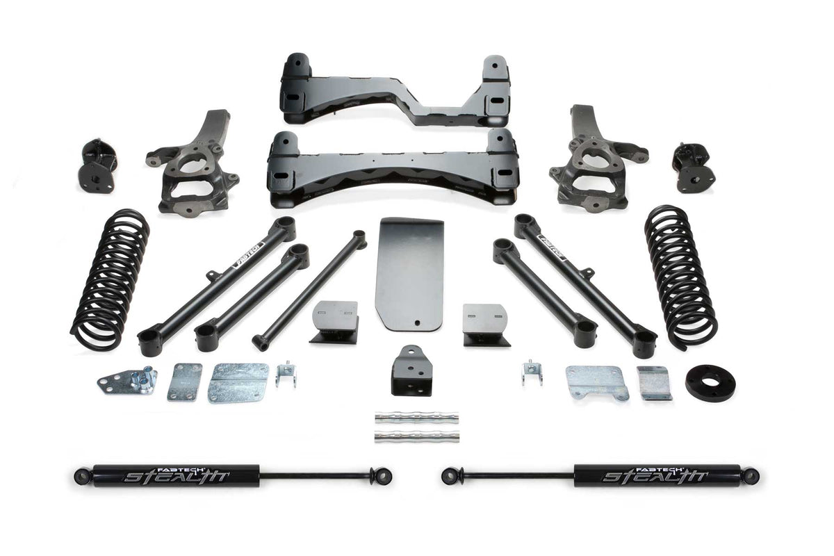 FABTECH | 6" Basic System w/ Rear Stealth Shocks | Ram | K3055M — product image 1