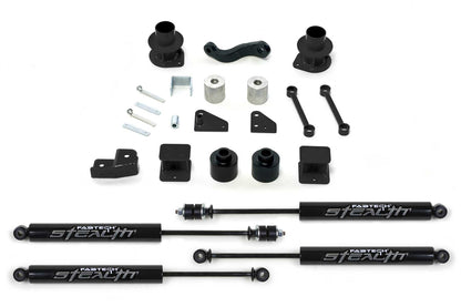 FABTECH | 3" Spacer System w/ Stealth Shocks | Jeep JK | K4037M — product image 1