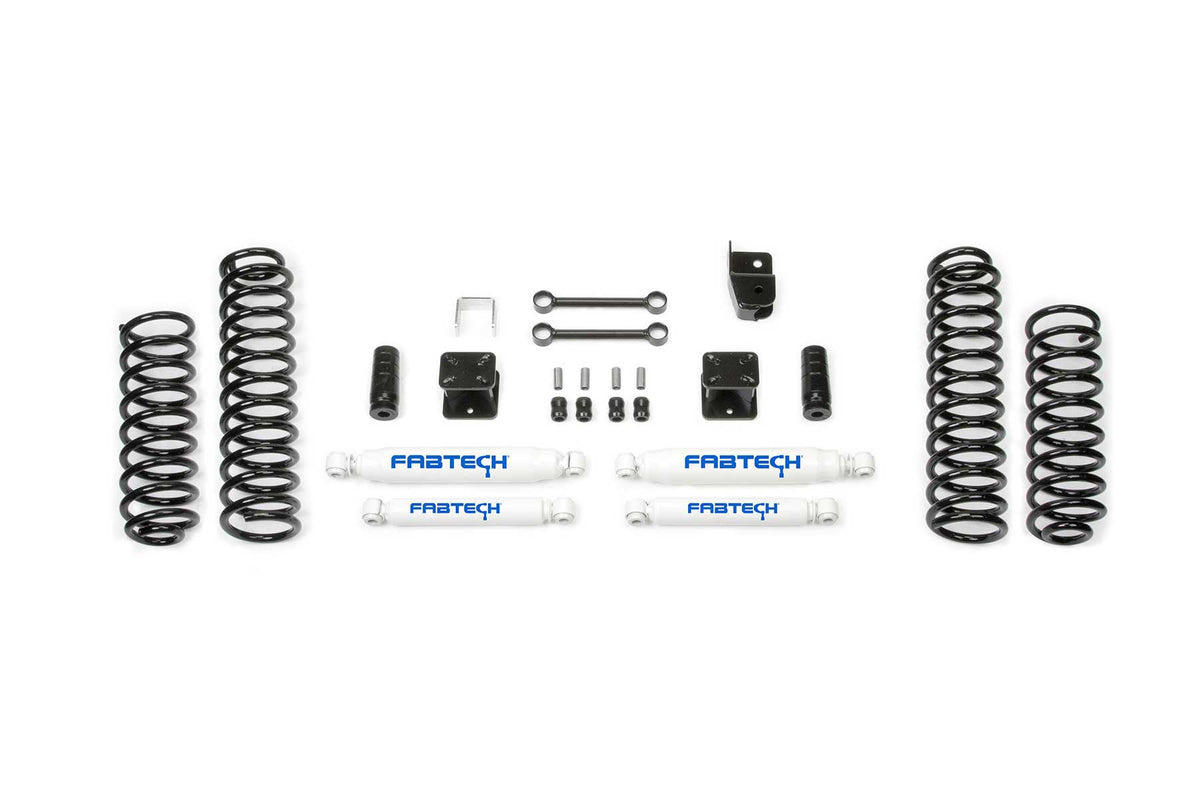 FABTECH | 3" Sport System w/ Performance Shocks | Jeep JK | K4047 — product image 1
