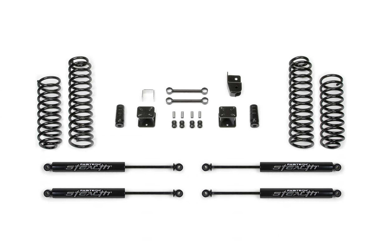 FABTECH | 3" Sport System w/ Stealth Shocks | Jeep JK | K4047M — product image 1