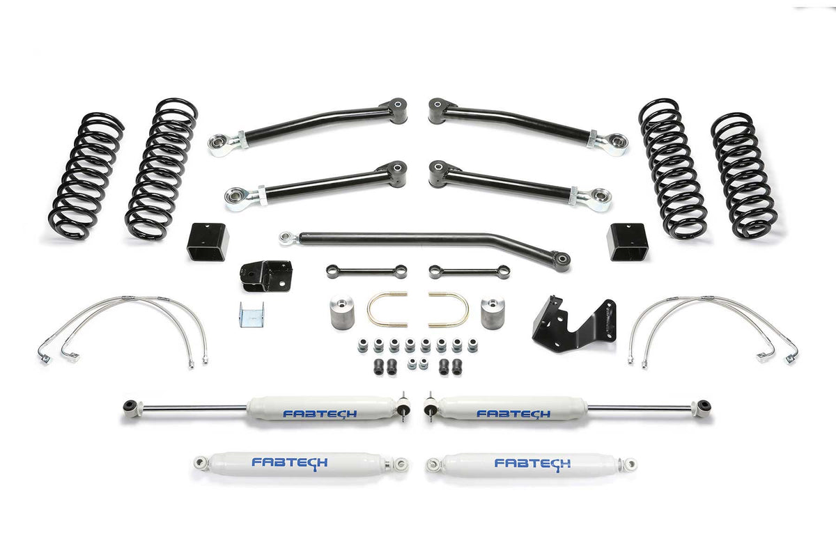 FABTECH | 3" Trail II System | Jeep JK | K4052/K4052M — product image 1