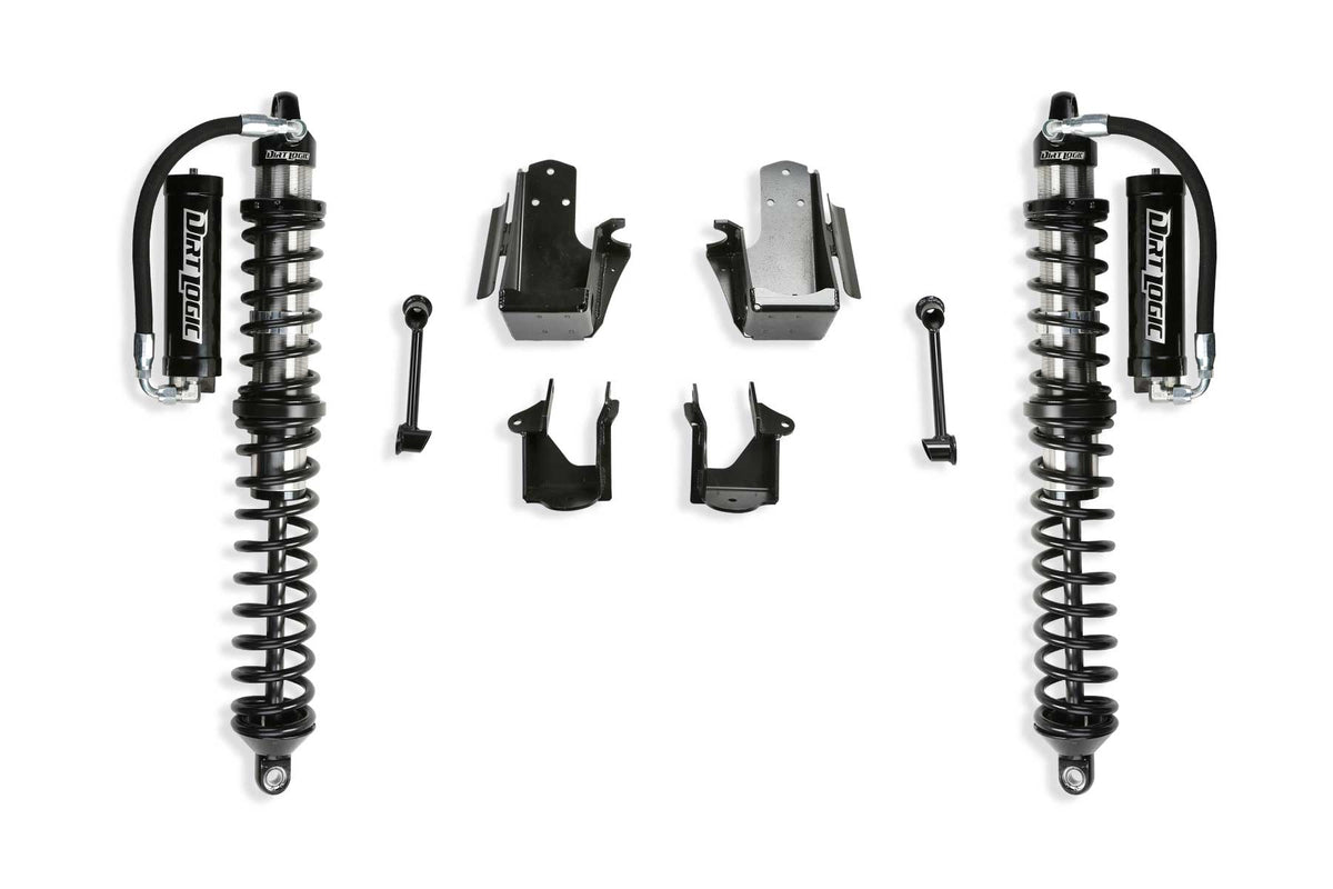FABTECH | 5" Coilover Conversion – Front Dirt Logic 2.5 Resi Coilovers | Jeep Gladiator / Jeep JL | K4212DL — product image 1